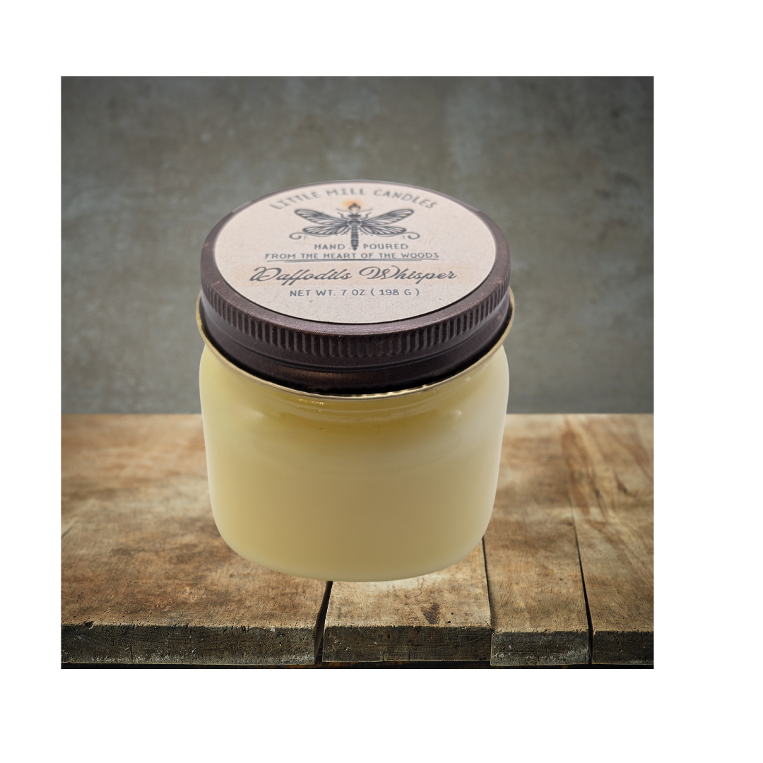 DAFFODILS WHISPER - SCENTED CANDLE - YELLOW