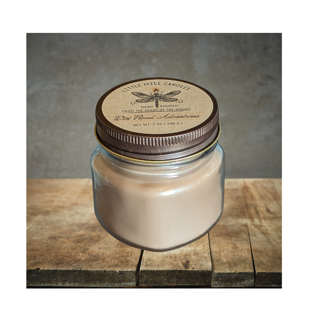 DIRT ROAD ADVENTURES - SCENTED CANDLE - MEDIUM BEIGE
