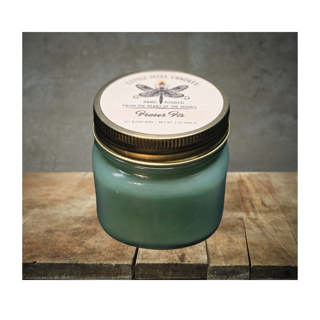 FRASER FIR - SCENTED CANDLE - BLUISH GREEN