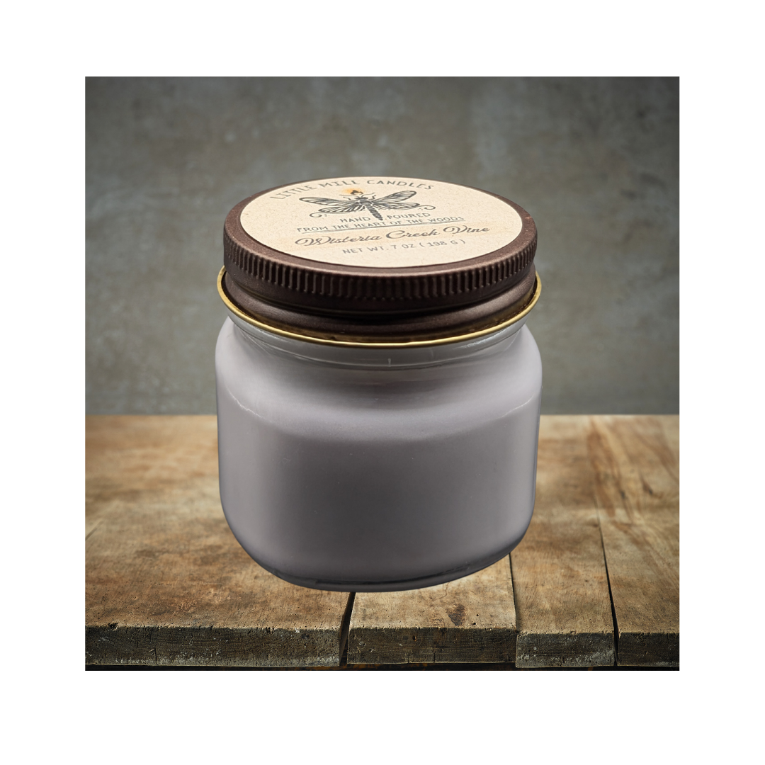 WISTERIA CREEK VINE - SCENTED CANDLE - LT. PURPLE