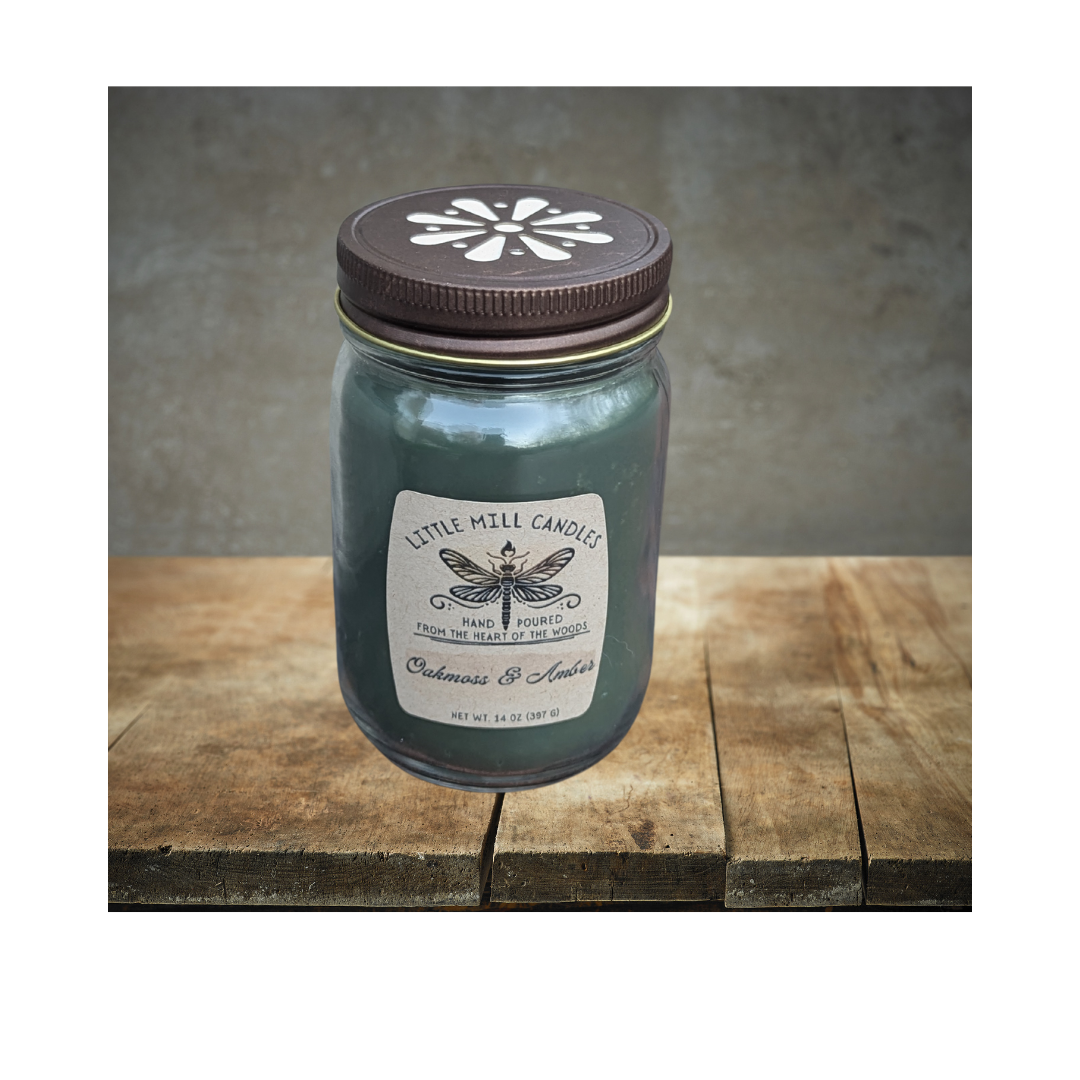 OAKMOSS & AMBER - SCENTED CANDLE