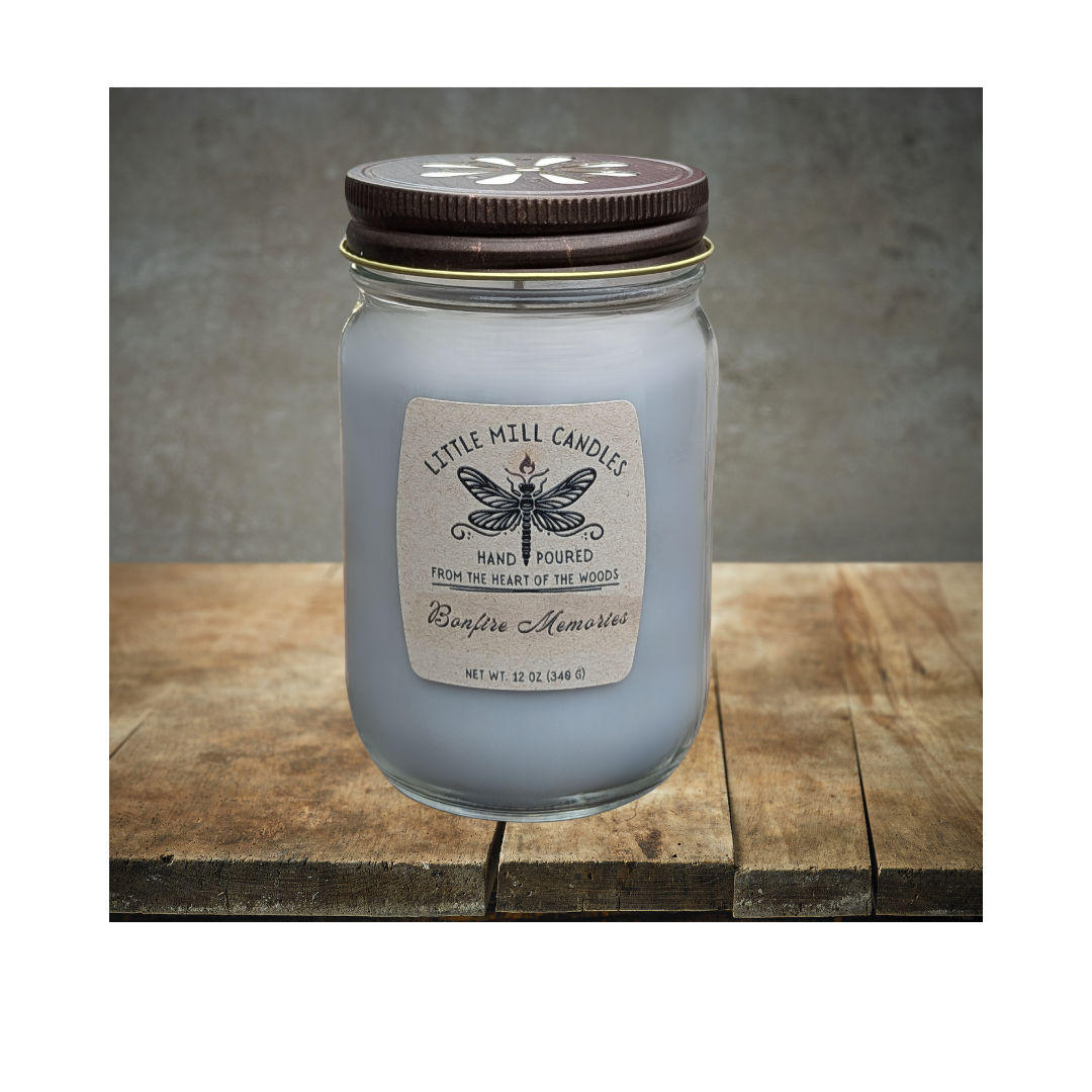 BONFIRE MEMORIES - SCENTED CANDLE