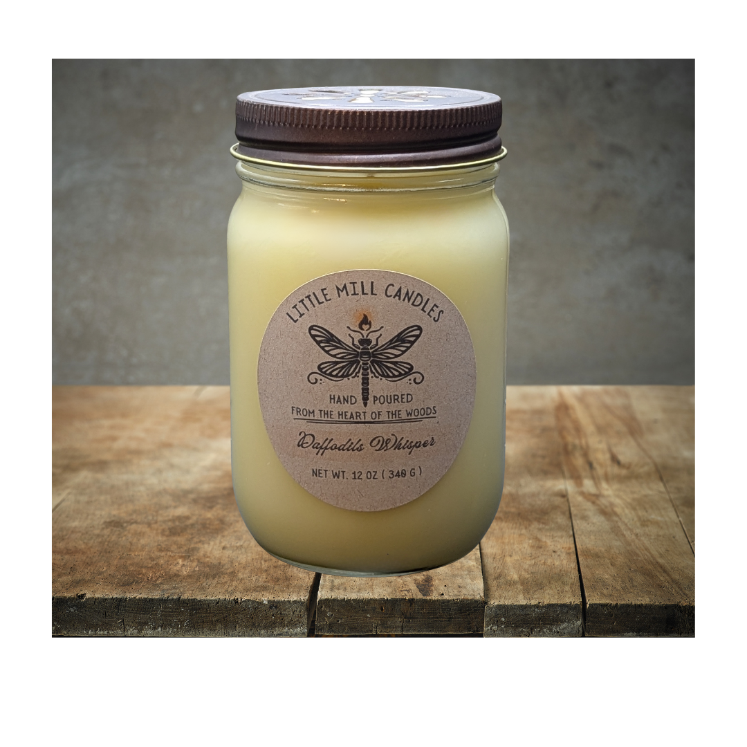 DAFFODILS WHISPER - SCENTED CANDLE - YELLOW