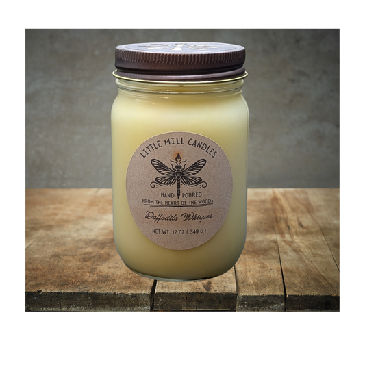 DAFFODILS WHISPER - SCENTED CANDLE - YELLOW
