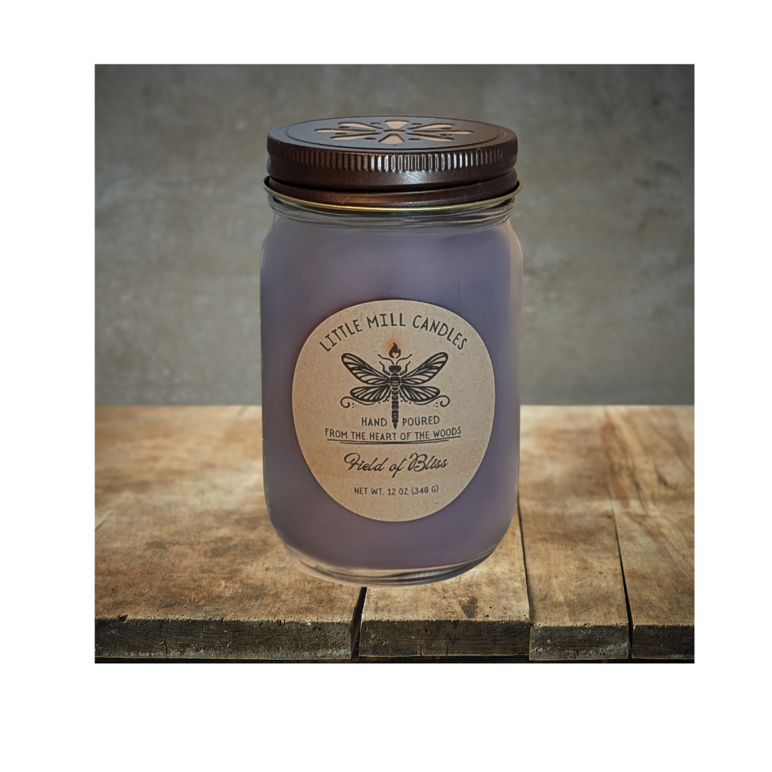 FIELD OF BLISS - SCENTED CANDLE - PURPLE