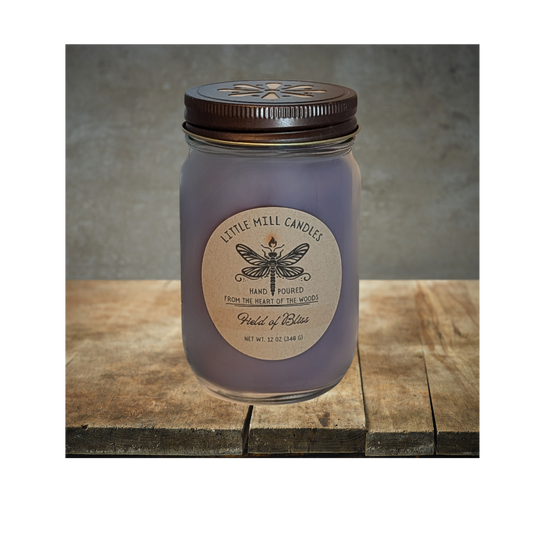 FIELD OF BLISS - SCENTED CANDLE - PURPLE