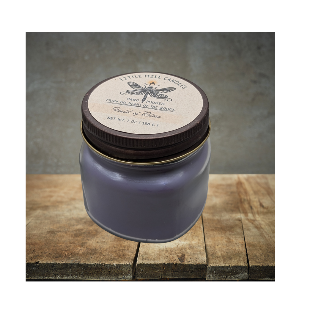 FIELD OF BLISS - SCENTED CANDLE - PURPLE