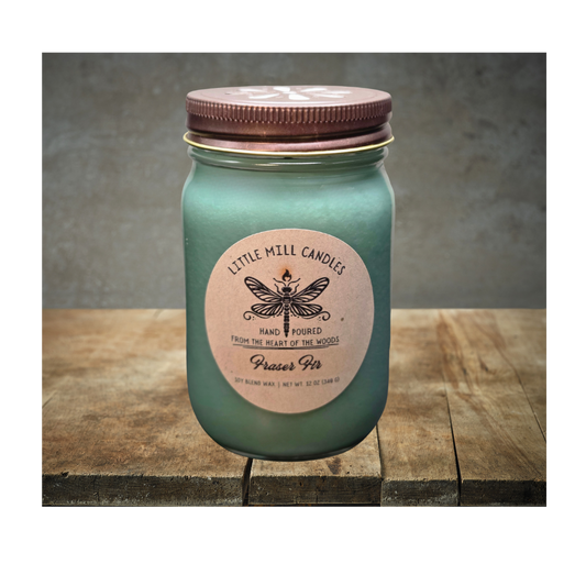FRASER FIR - SCENTED CANDLE - BLUISH GREEN