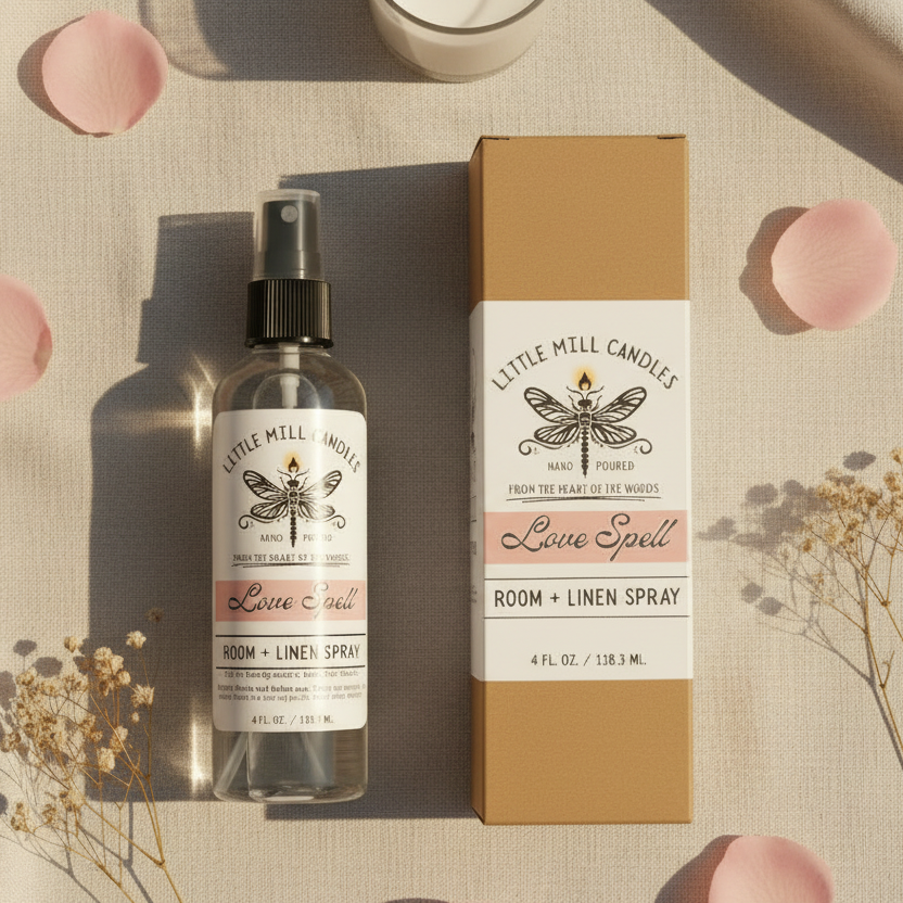 Love Spell Flat Lay