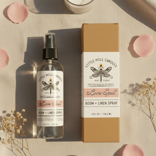 Love Spell Flat Lay