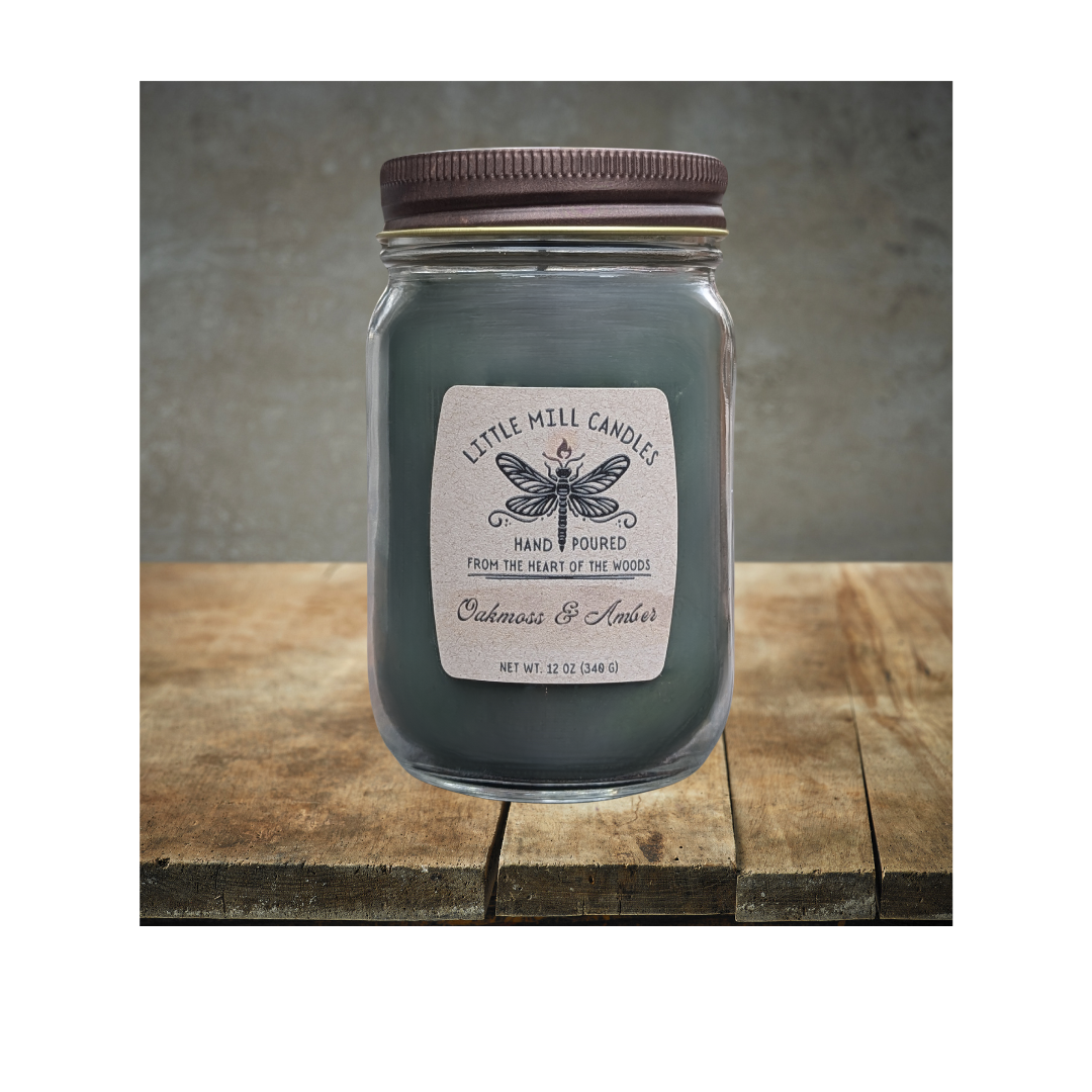 OAKMOSS & AMBER - SCENTED CANDLE