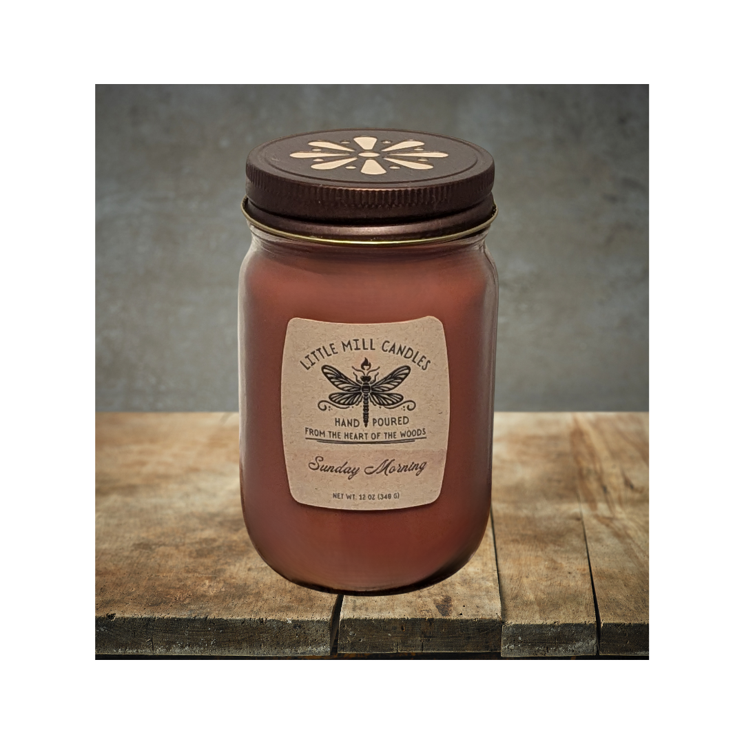 SUNDAY MORNING (Coffee) - SCENTED CANDLE - BROWN
