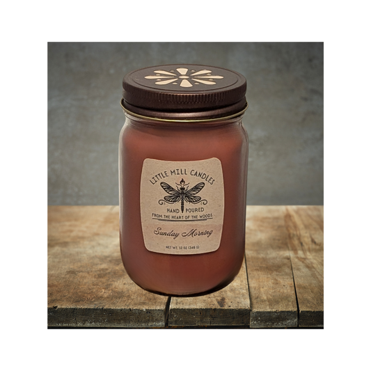 SUNDAY MORNING (Coffee) - SCENTED CANDLE - BROWN