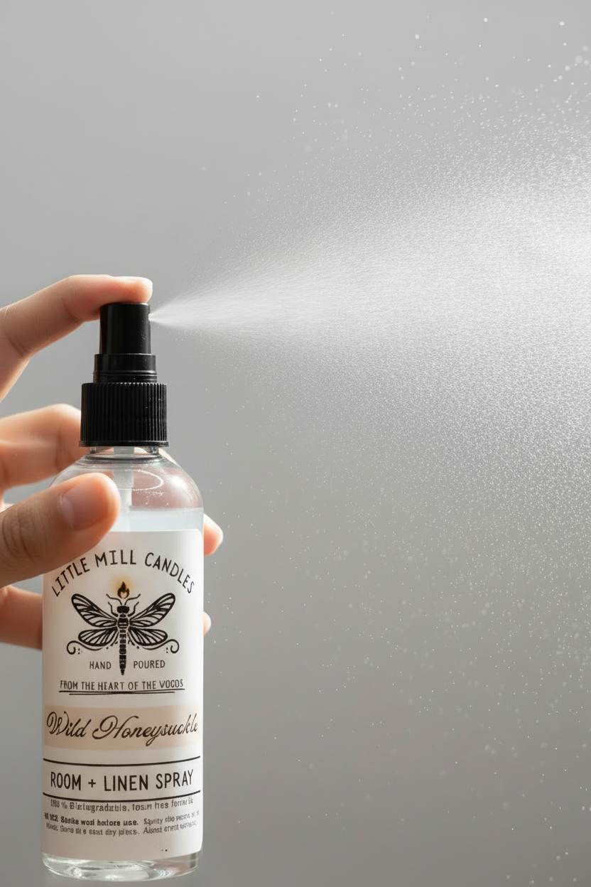 Wild Honeysuckle Spray Mist in Action